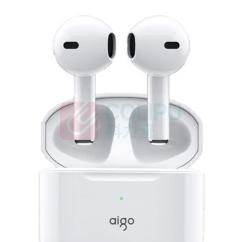 爱国者 aigo 真无线蓝牙耳机 T50 80.00g 通话音乐降噪 半入耳游戏运动跑步耳机 苹果华为小米安卓通用