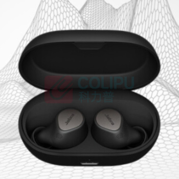 捷波朗 真无线主动降噪耳机 Elite7pro 75t升级版 钛黑色 