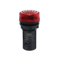 施耐德 Schneider 施耐德电气一体式蜂鸣器 XB2-BSM4LC 22mm 闪亮型 220V AC声响间断 (红色)
