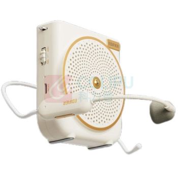 漫步者 EDIFIER 便携式扩音器 MF3无线版 无线版 小蜜蜂大功率扩音器 (白色)