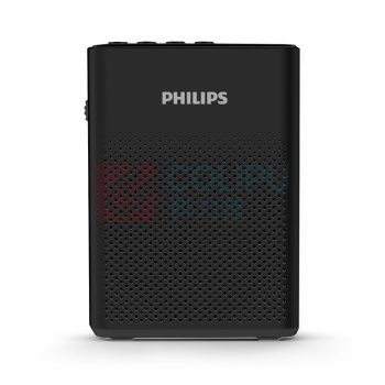 飞利浦 PHILIPS 手持扩音器 SBM200 (黑色) 小蜜蜂插卡音箱