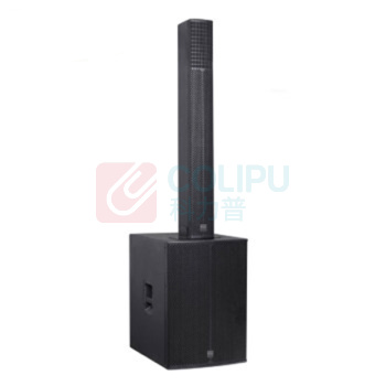 润普 Runpu 扬声器 RP-YPTZ20 无源线声源柱式 (黑色) 会议音频视频 扬声器喇叭