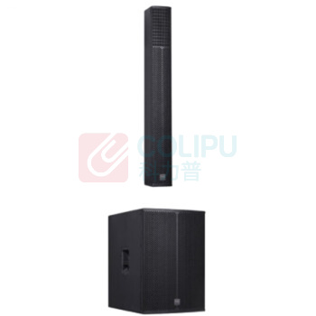 润普 Runpu 扬声器 RP-YPTZ20 无源线声源柱式 (黑色) 会议音频视频 扬声器喇叭