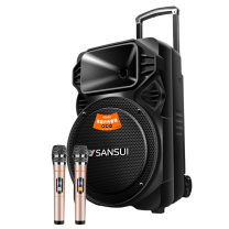山水 sansui 拉杆音响 SS6-12 (黑色)