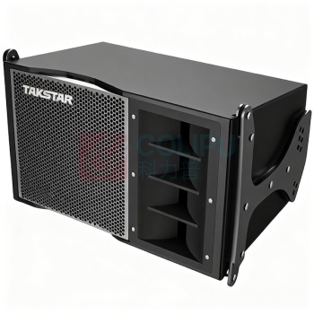 得胜 TAKSTAR 音箱 ESA-081 455x279x250MM(WxDXH) 线阵列全频音箱 8吋 低失真高灵敏度 音乐餐吧小型演出多功能厅