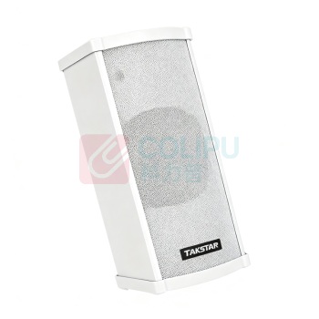 得胜 TAKSTAR 广播音柱 EB-30 94.5X92.5X210mm 专业广播音柱 定压音柱 声音大传播远壁挂音箱 零售店餐厅商店教堂建筑商场超市背景音乐