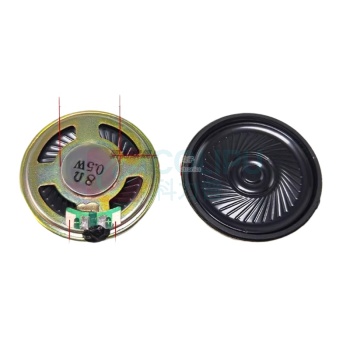 华源芯 小喇叭扬声器 0.5W 8R 40mm大磁 (金色)