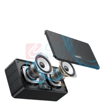 飞利浦 PHILIPS 桌面蓝牙音箱 TAS2201BK/93 蓝牙5.4 (黑色)