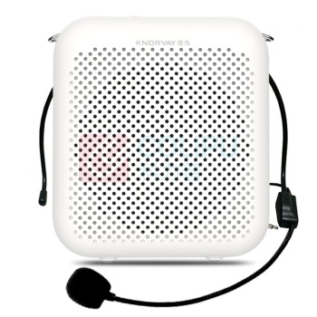 诺为 KNORVAY 小蜜蜂扩音器 S358 有线版 2000毫安 (白色)