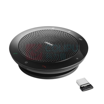 捷波朗 免提通话扬声器 SPEAK 510+ MS 无线蓝牙 USB 360度麦克风 15小时电池 微软认证