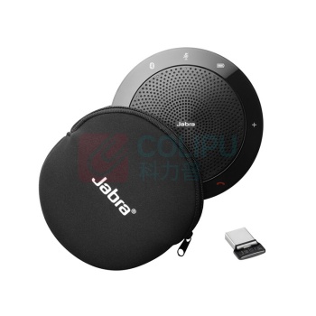 捷波朗 免提通话扬声器 SPEAK 510+ MS 无线蓝牙 USB 360度麦克风 15小时电池 微软认证