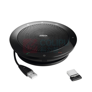 捷波朗 免提通话扬声器 SPEAK 510+ MS 无线蓝牙 USB 360度麦克风 15小时电池 微软认证