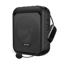 十度 ShiDu 小蜜蜂扩音器 SD-S40 UHF无线扩音器 (经典黑)