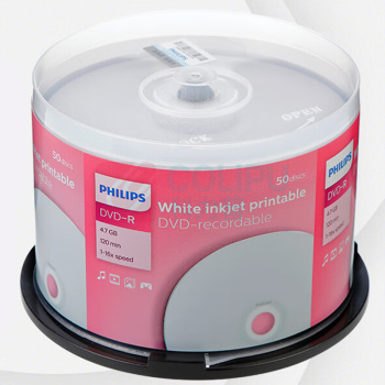 飞利浦 PHILIPS 16倍 4.7GB 50片 DVD-R 