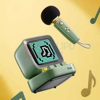 Divoom 麦克风 Ditoo mic 像素K歌音箱 (绿色)
