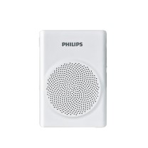 飞利浦 PHILIPS 蓝牙音箱 SBM507 无源音箱 (白色) 小蜜蜂扩音器教师专用 便携式插卡蓝牙音箱 腰挂麦克风导游喊话器讲课教学小喇叭