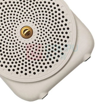 漫步者 EDIFIER 便携式小蜜蜂扩音器 MF3 有线版 1.5m以下 (云岩白)
