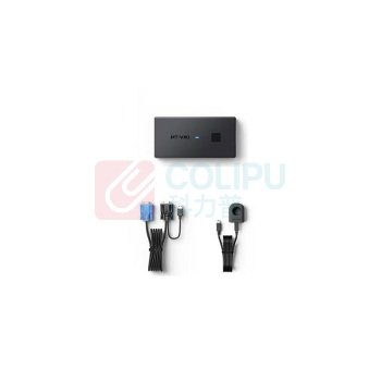 迈拓维矩 MTVIKI 自动热键2口VAG KVM切换器 黑金MT-KV2L  含KVM吊头线2根、线控1个