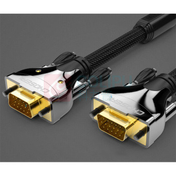 秋叶原 CHOSEAL VGA线高清连接线 3+4芯黑色吸塑头 Q-550 5米