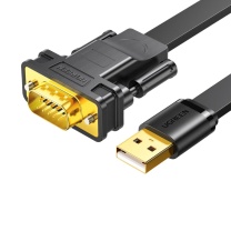 绿联 UGREEN USB转RS232串口连接转换线 20218 CR107 2米