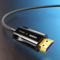 绿联 UGREEN 光纤高清线 HD137 HDMI 2.0工程级 4K 70566 20m
