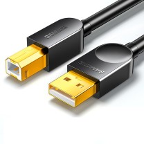 山泽 SAMZHE USB2.0打印机数据线 方口 支 SD-10C 1米