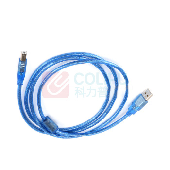 麦锐欧 USB2.0打印线 方口接头高速打印机链接线 3米 (蓝色)