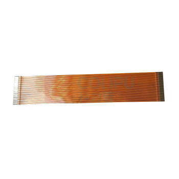HG 纯铜排线 0.5mm 0.5间距34P反向200MM黄色