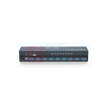 迈拓维矩 MTVIKI 多电脑kvm切换器含八根KVM线 MT-801UK-L VGA8口 八进一出 2口usb键鼠 迈拓维矩 多电脑kvm切换器 MT801UKL VGA8口 八进一出 2口usb键鼠