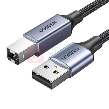 绿联 UGREEN 打印机连接线 USB2.0AM/BM方口 80803 US369 2米