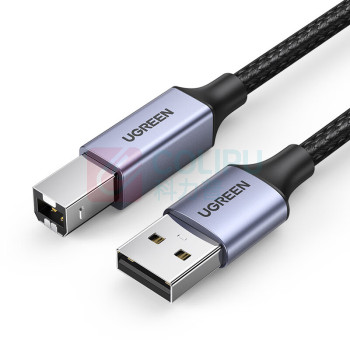 绿联 UGREEN 打印机连接线 USB2.0AM/BM方口 80803 US369 2米