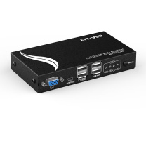 迈拓维矩 MTVIKI KVM切换器4口vga MT-471UK-L 四进一出