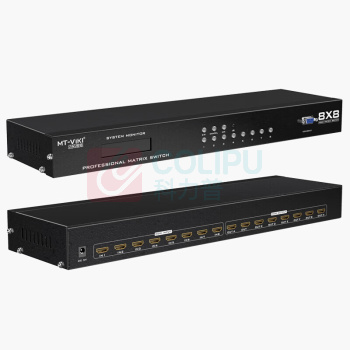 迈拓维矩 MTVIKI HDMI矩阵切换器 MT-HD8X8 8进8出