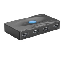 迈拓维矩 MTVIKI 打印机共享器 MT-SW224 材质:ABS 规格:93.5×52.8×18.4mm 颜色:黑色