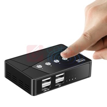 神盾卫士 SDWS 打印机共享器 SDU-44 材质:ABS;PC 规格:91×62.5×23mm 颜色:黑色