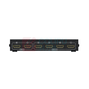 迈拓维矩 MTVIKI HDMI切换器 MT-HD2-4 材质:金属 规格:142×78×24mm 颜色:黑色