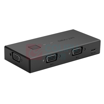 迈拓维矩 MTVIKI KVM切换器 MT-KV2 几进几出:2进1出 分辨率:1080P 连接线:VGA