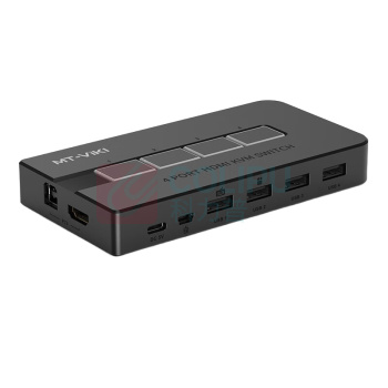 迈拓维矩 MTVIKI KVM切换器 MT-KH4 几进几出:4进1出 分辨率:4K/30Hz 连接线:HDMI