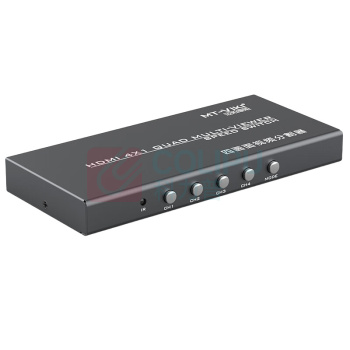 迈拓维矩 MTVIKI 画面分割器 SW041-B 材质:马口铁 规格:178×80×20mm 颜色:黑色