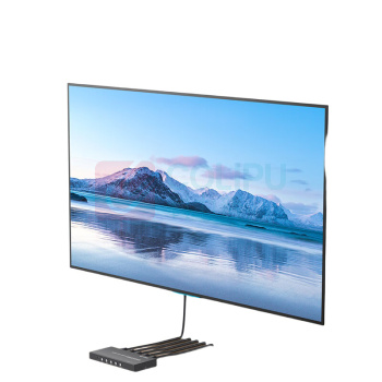 迈拓维矩 MTVIKI 画面分割器 SW041-B 材质:马口铁 规格:178×80×20mm 颜色:黑色