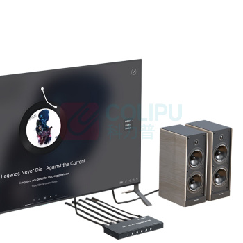 迈拓维矩 MTVIKI 画面分割器 SW041-B 材质:马口铁 规格:178×80×20mm 颜色:黑色
