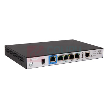 华三 无线控制器 MSG360-4-PWR (黑色) 接口类型:4×GE(PoE+)1×GE 规格:220×145×27mm