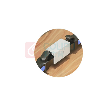 CNCOB 网线转接头 CN-ZT2002/B-6 (黑色) 接口类型:RJ45 规格:31.6×16.1×14.5mm