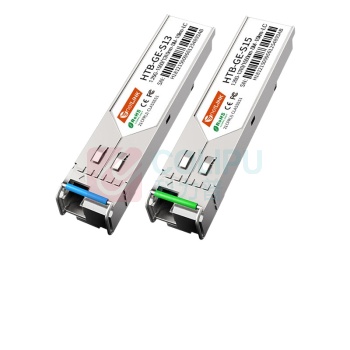 netLINK 光模块 HTB-GE-S13/S15-10KM (银色) 接口类型:LC 规格:57×13.5×9mm
