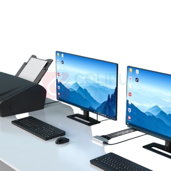 迈拓维矩 MTVIKI usb打印机共享器 MT-SW241-CH 4进1出