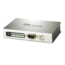 宏正 ATEN 4口USB转串口RS-232界面集线器数据传输高达115.2Kbps工业级 UC2324