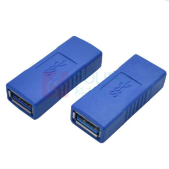 尽能 USB转接头 JN-AM065 3.0母对母直通头数据转换头延长线接头