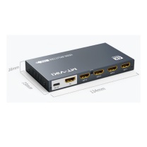 迈拓维矩 MTVIKI HDMI分配器 画面分屏器 MT-SP144 一分二 一进二出 四出 八出 2.0版 高清4k/60Hz