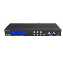迈拓维矩 MTVIKI 高清矩阵切换器分配器 MT-HD414 4进4出 HDMI 支持3D 高清4K带遥控多电脑共享