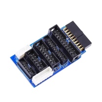 USBDM LINK仿真器适配板专用JATG转接板 JTAG-SWD转换板